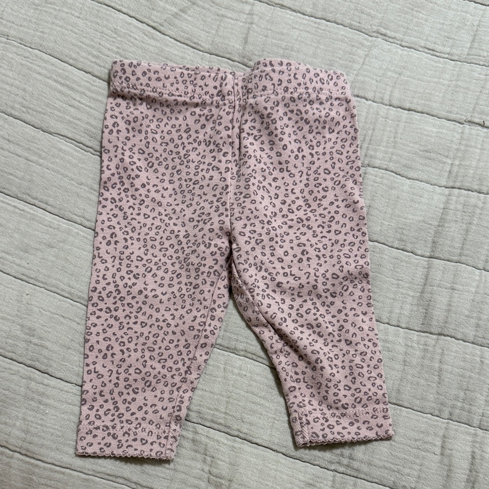 Carter's Pink Animal Print Leggings